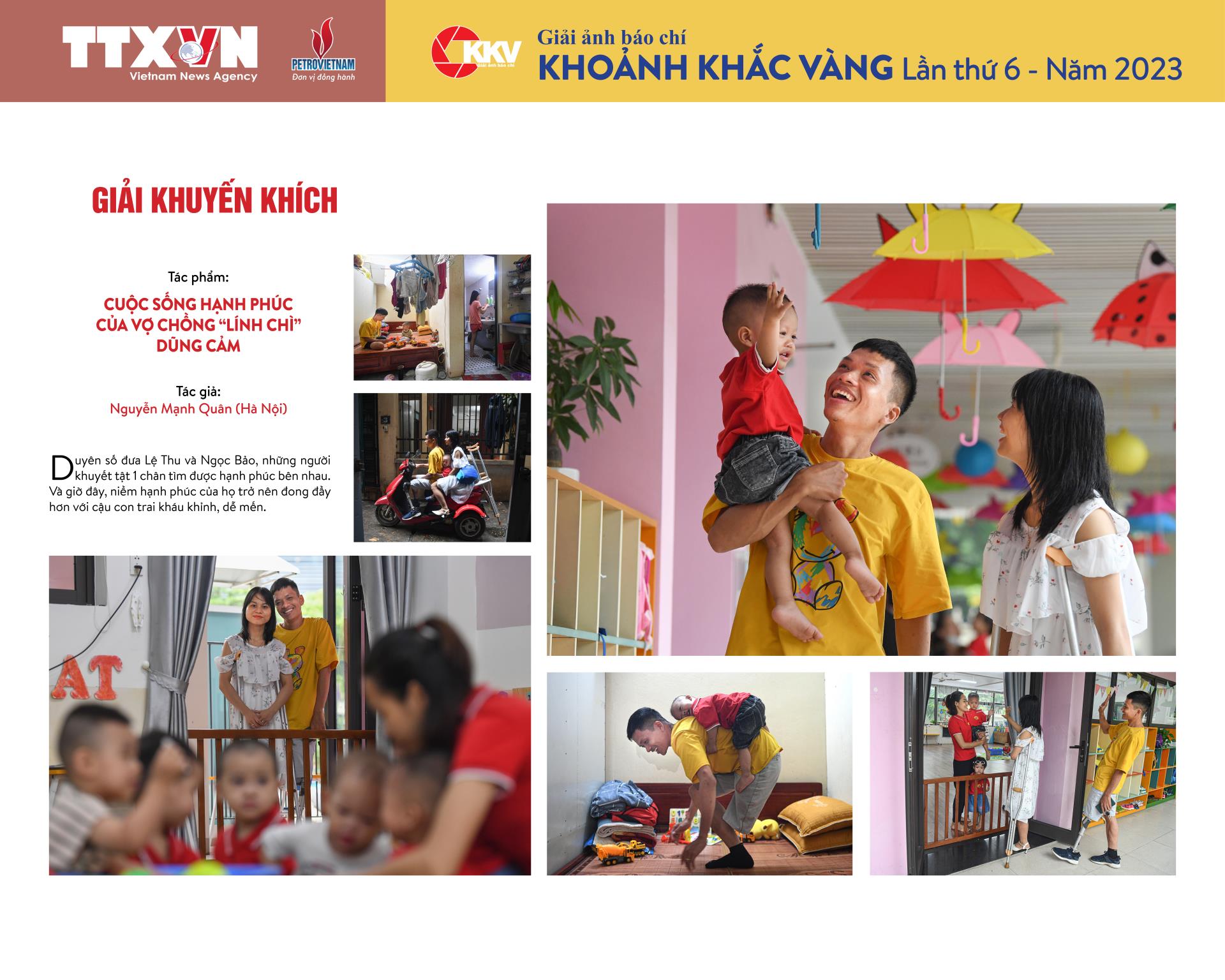 Cuộc sống hạnh phúc của vợ chồng 